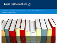 Tablet Screenshot of globalvaluechains.org